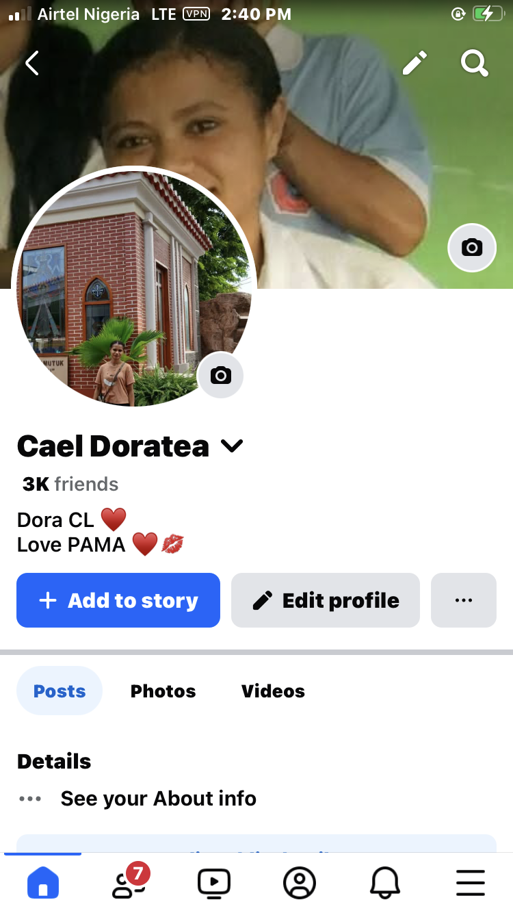 Facebook with switch profile 