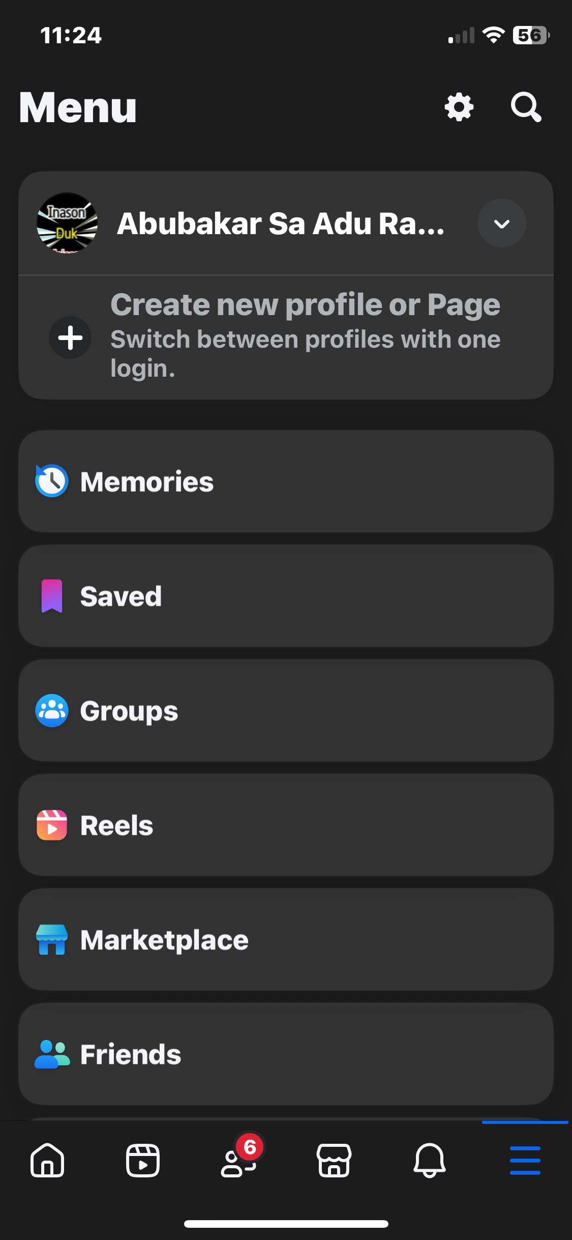2014 switch profile Facebook 