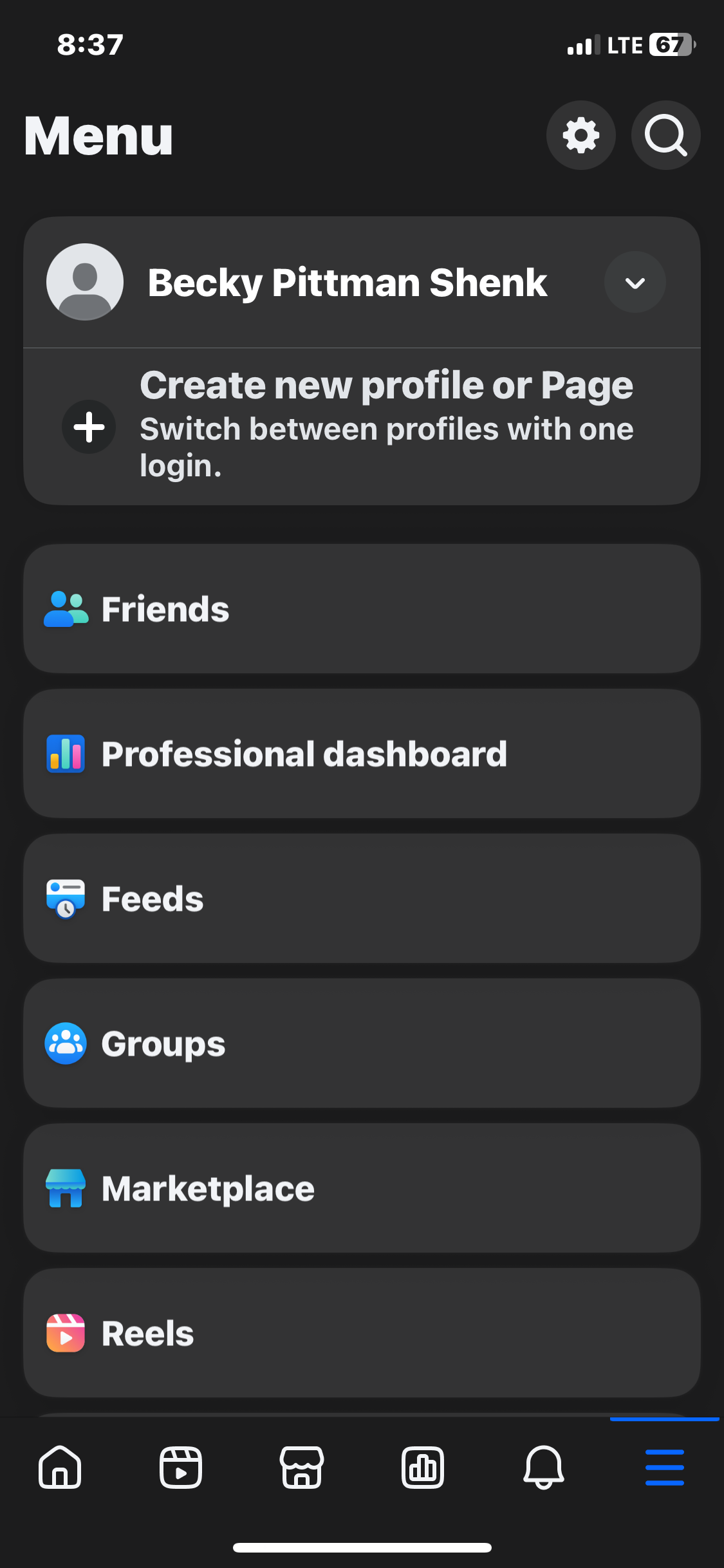 Create profile Facebook 