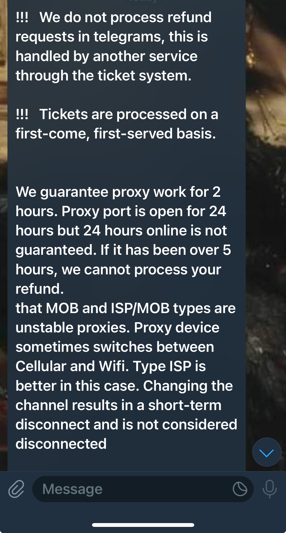 Proxy any type 
