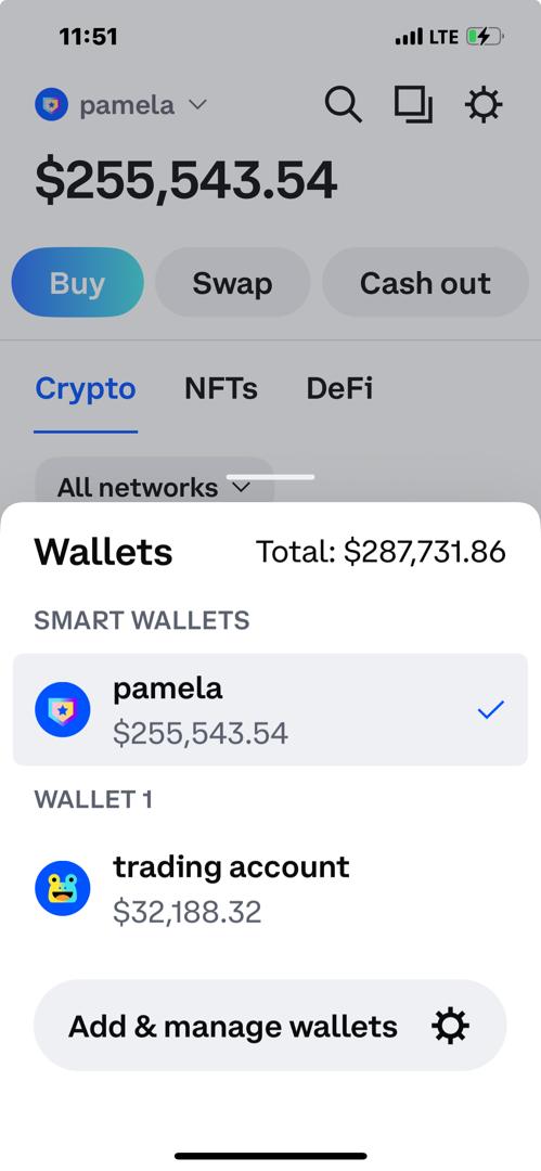 Coinbase flasher