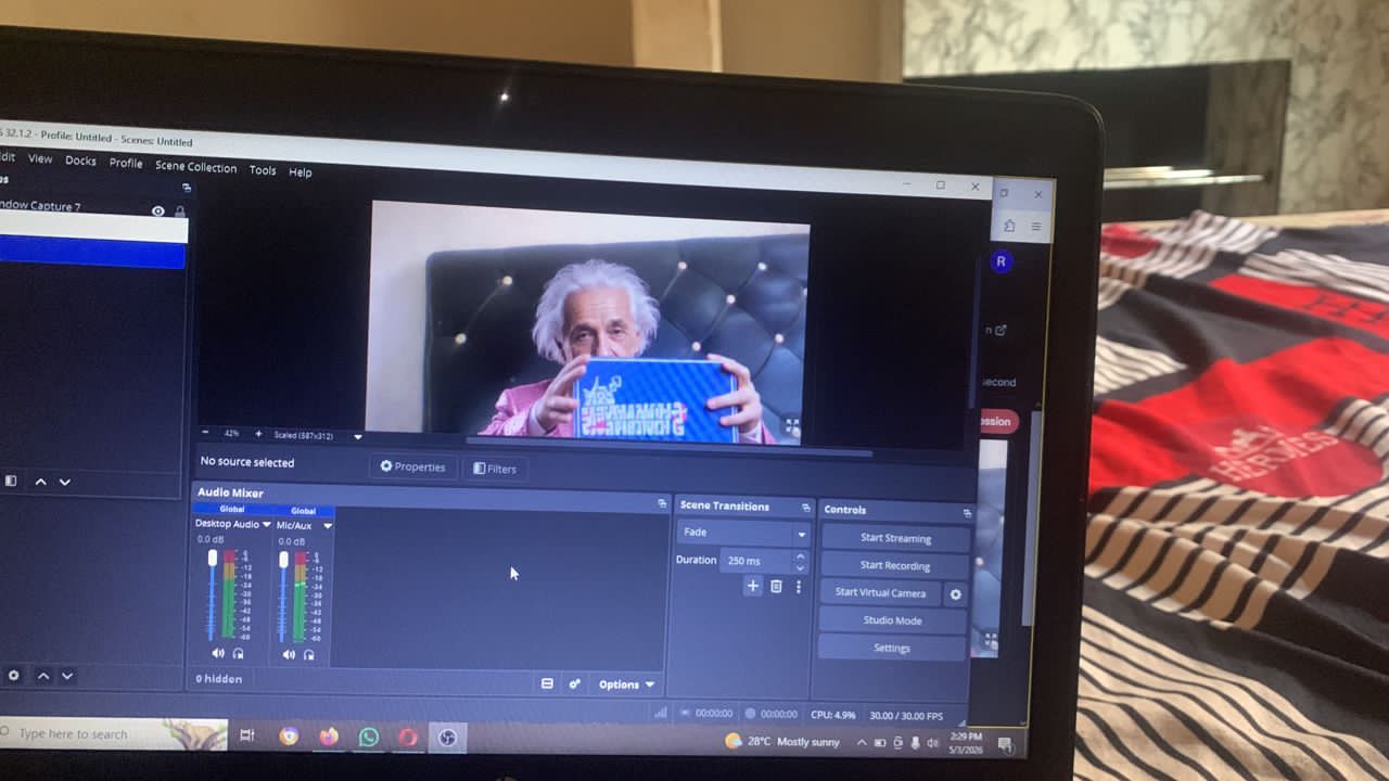 Full body video call tool that works on all different laptops gaming and non gaming casual PC works 